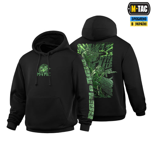 M-Tac кофта Hoodie Пліч-о-пліч Hard Black