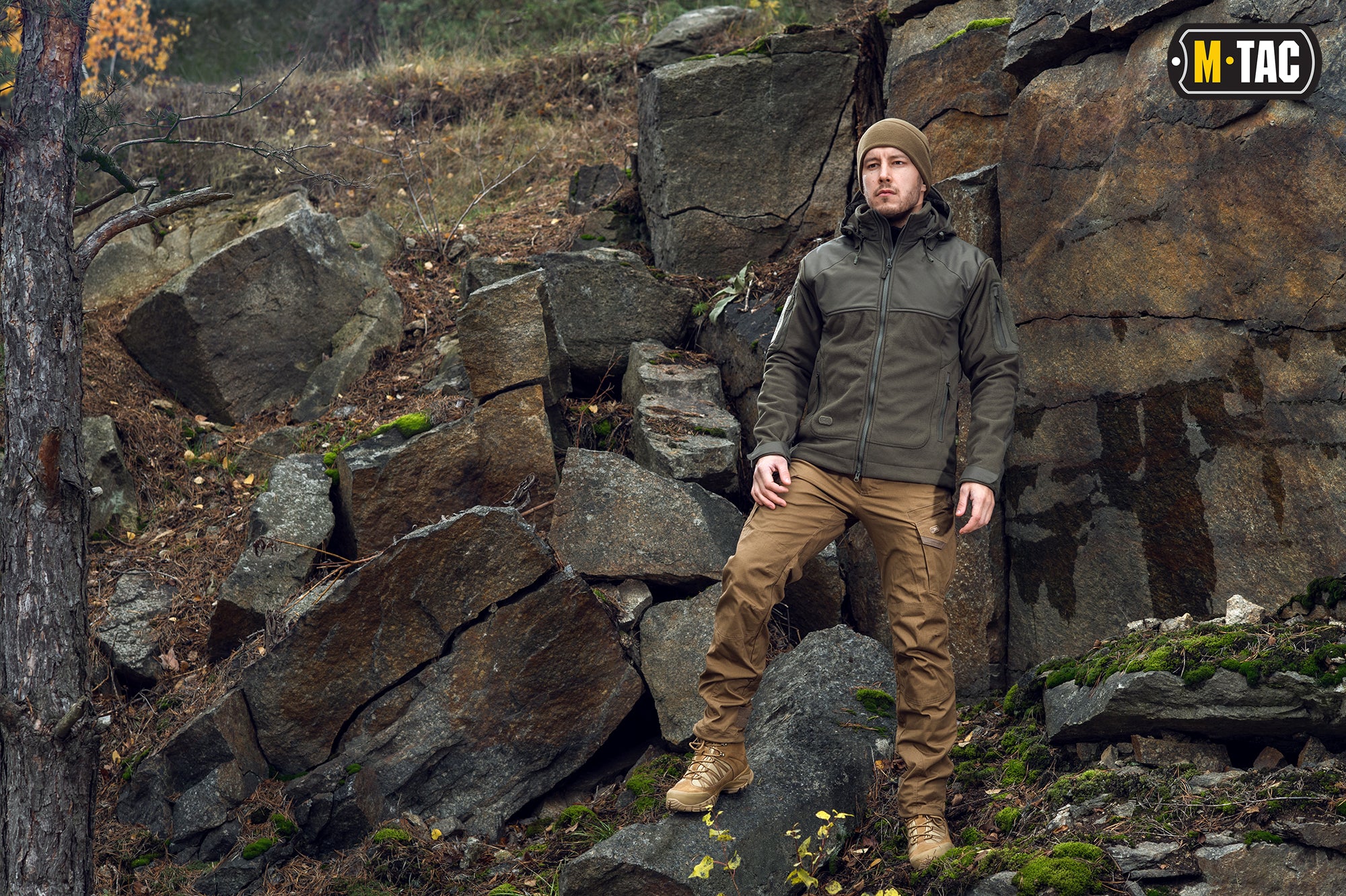 M-Tac куртка Norman Windblock Fleece Olive