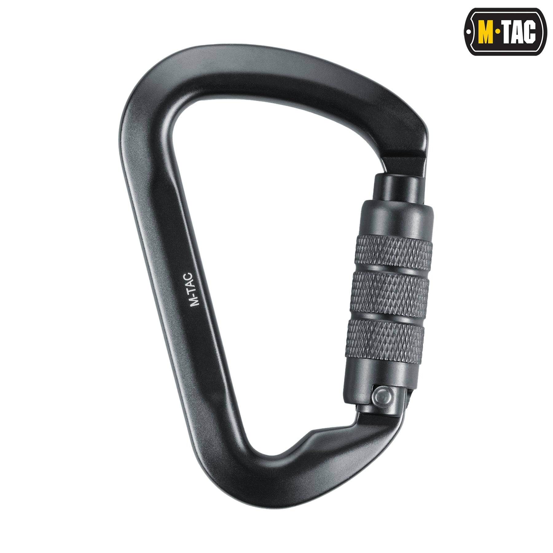 M-Tac карабін 10 см с байонетною муфтою Keylock Grey