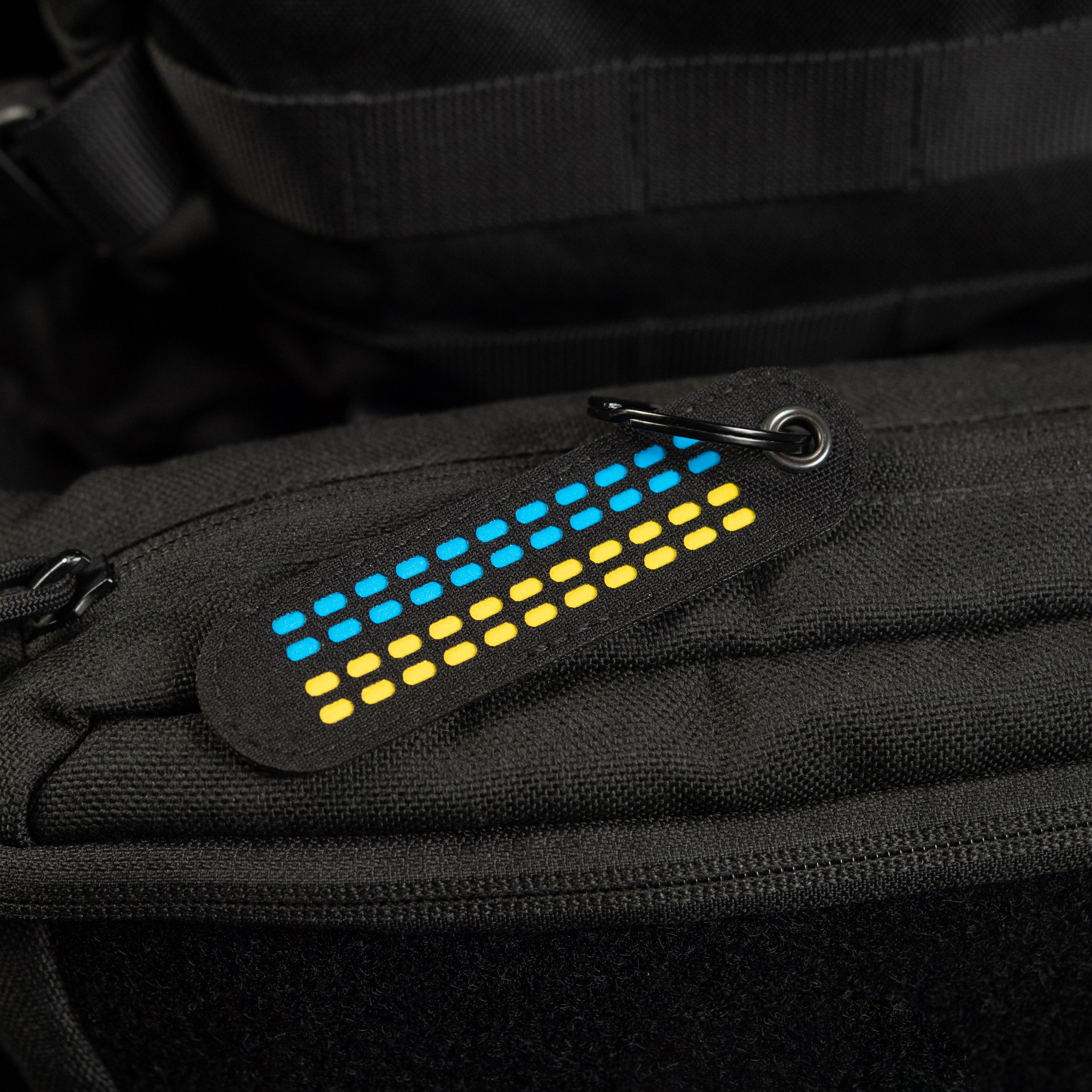 M-Tac брелок Україна Black/Yellow/Blue