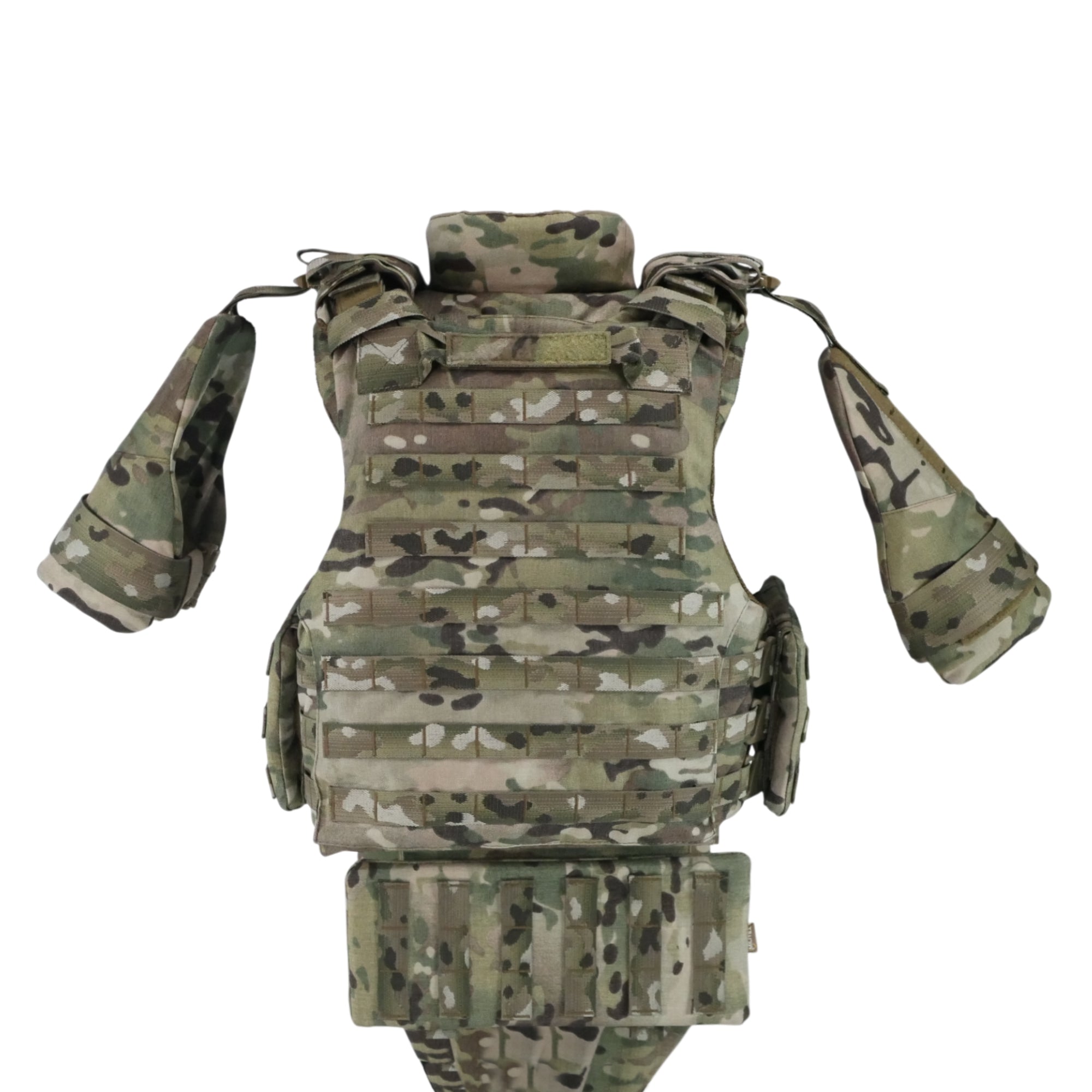 Бронежилет Militex Modular X-1 з балістичним пакетом (1 клас) | Multicam | Cordura USA | Розмір M
