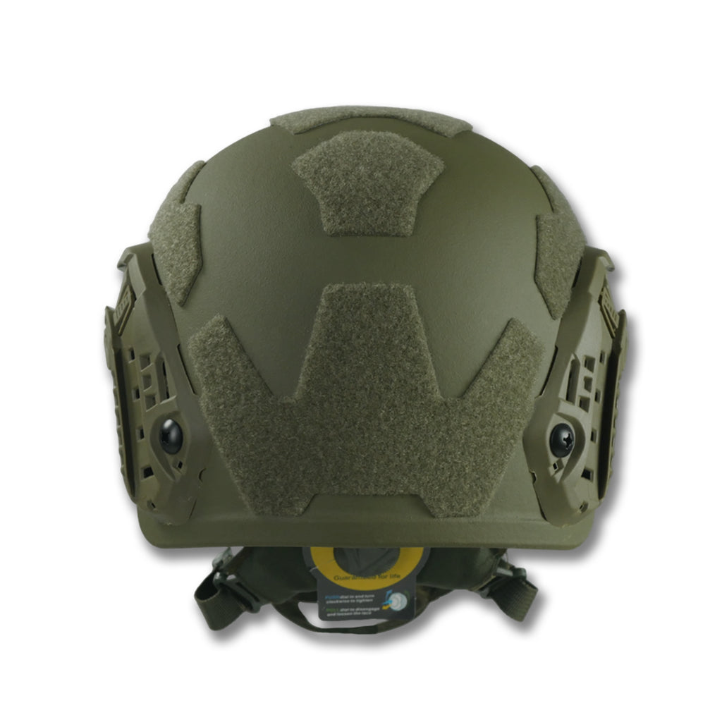 Балістичний шолом Олива (M, L) FAST PE GEN III AGGRESSIVE