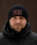 Шапка зимова чорна