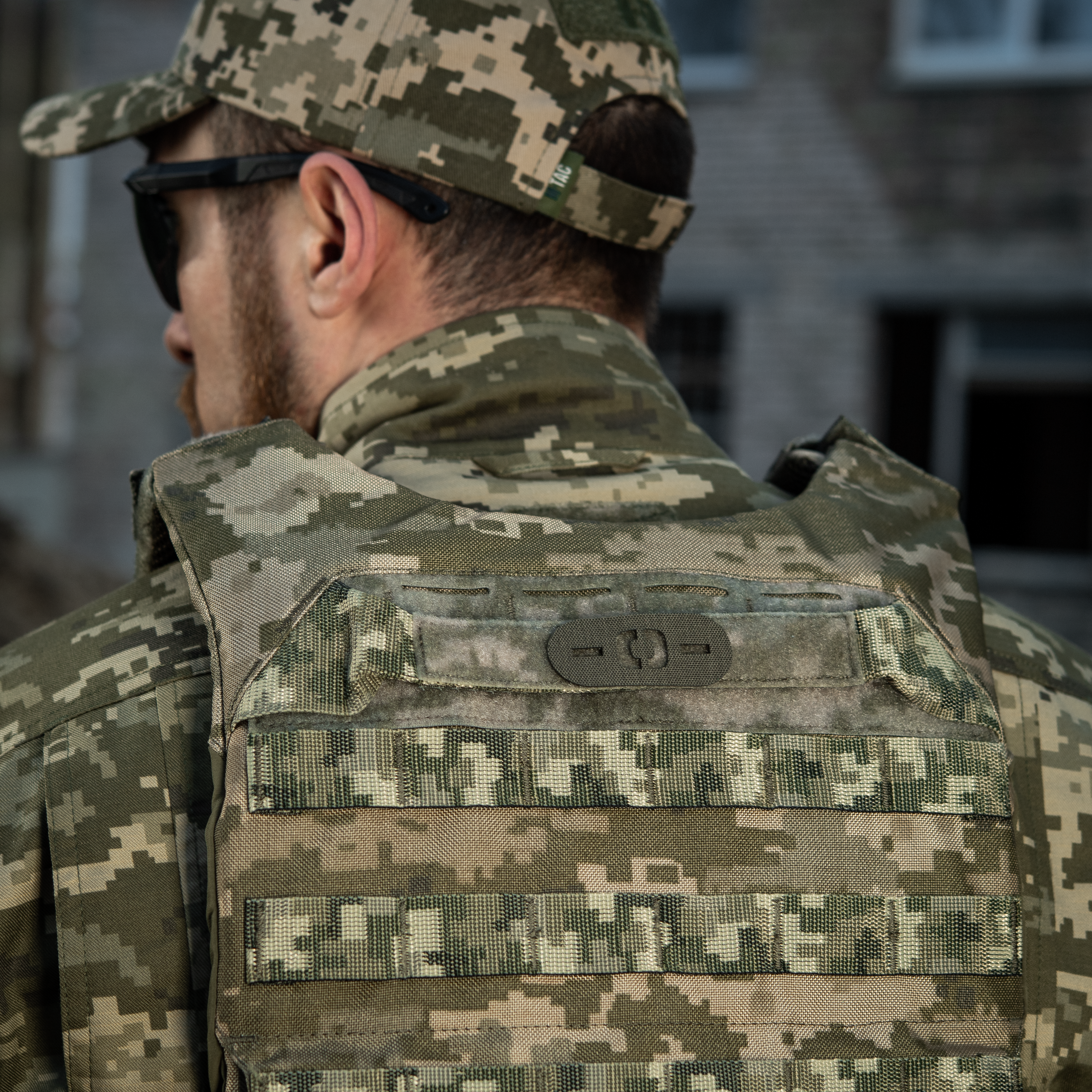 M-Tac нашивка група крові +0+ наскрізна Laser Cut Ranger Green
