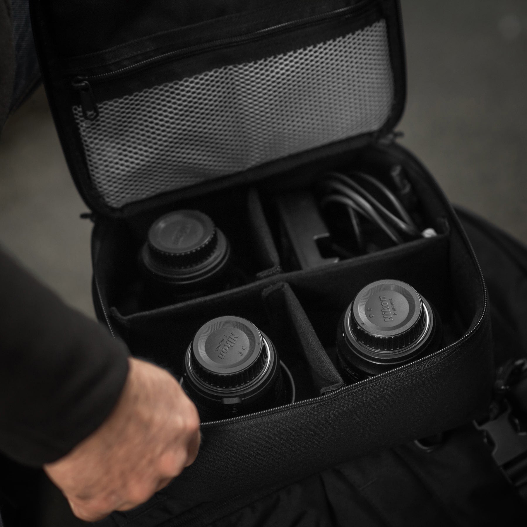 M-Tac органайзер утилітарний Hardshell Utility box L Black