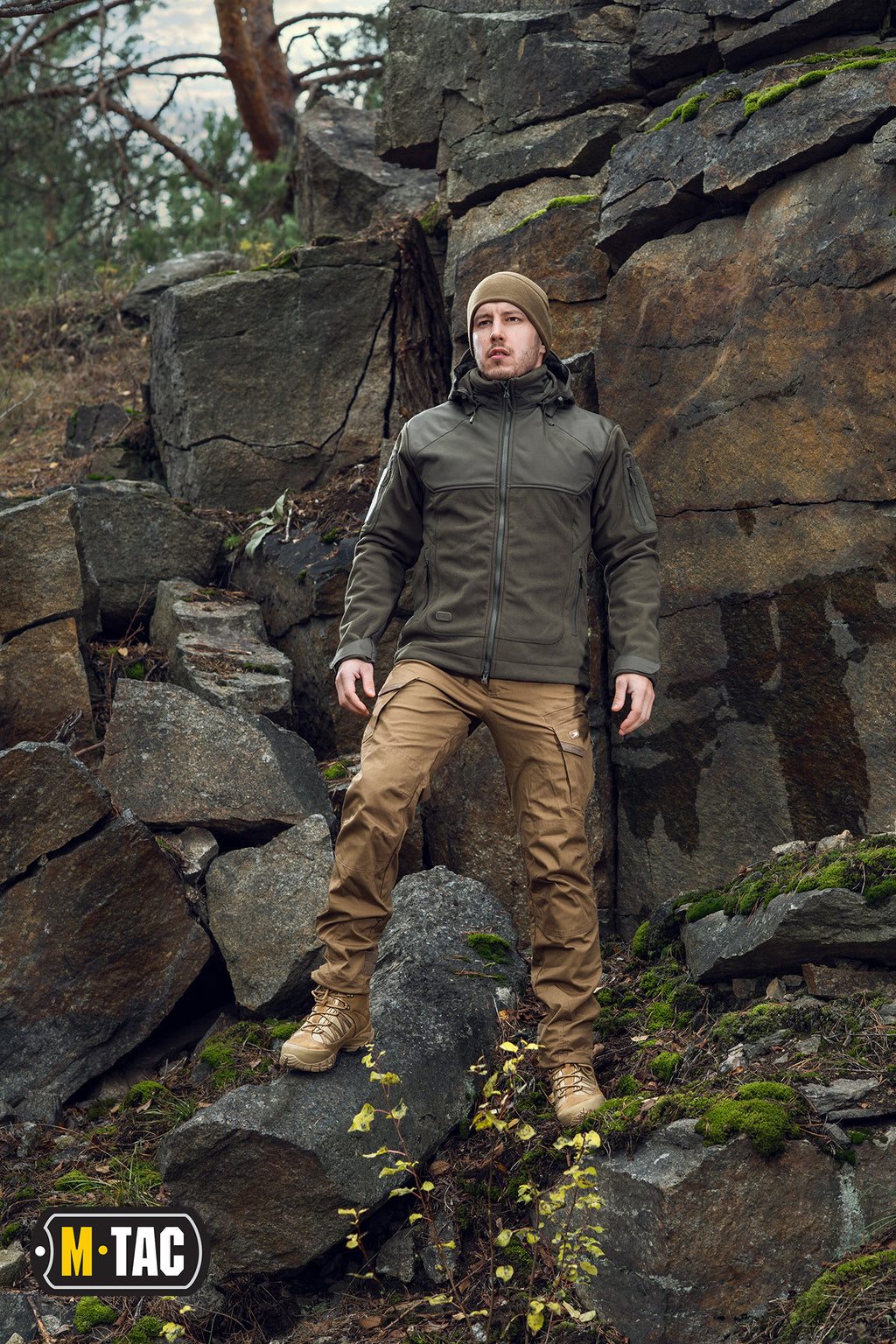 M-Tac куртка Norman Windblock Fleece Olive
