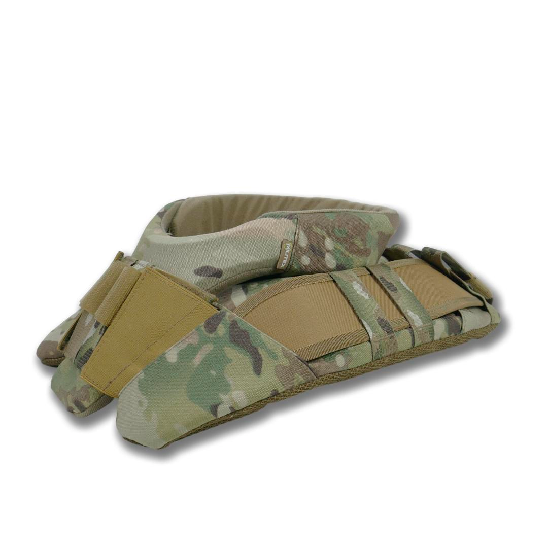 Захист шиї mod. 1 з балістичним захистом 2 клас Militex cordura USA Мультикам