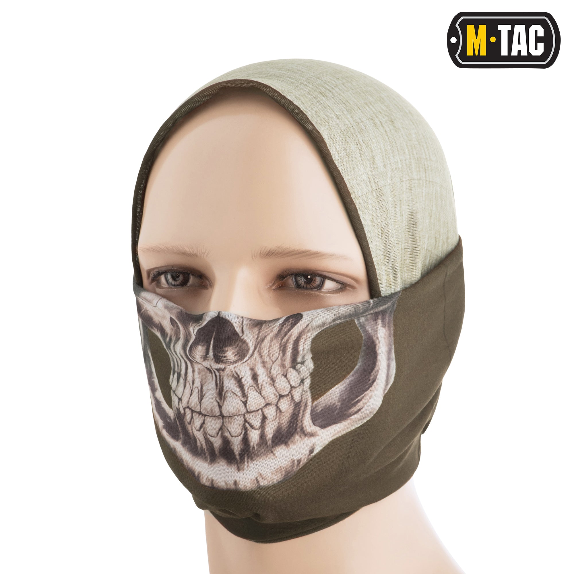 M-Tac шарф-труба полегшенний Reaper Skull Olive