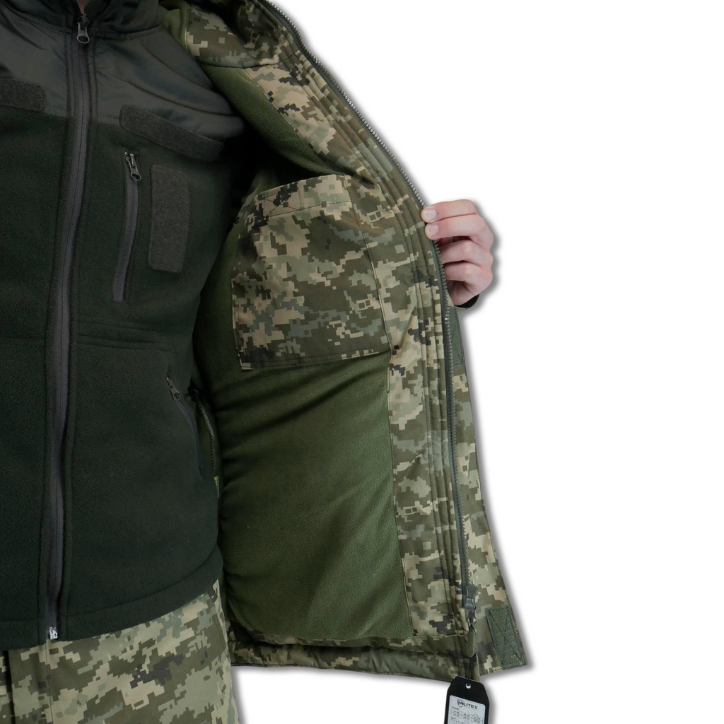 Зимовий костюм Water Repellent MILITEX Gen 6 Піксель (бушлат+штани)