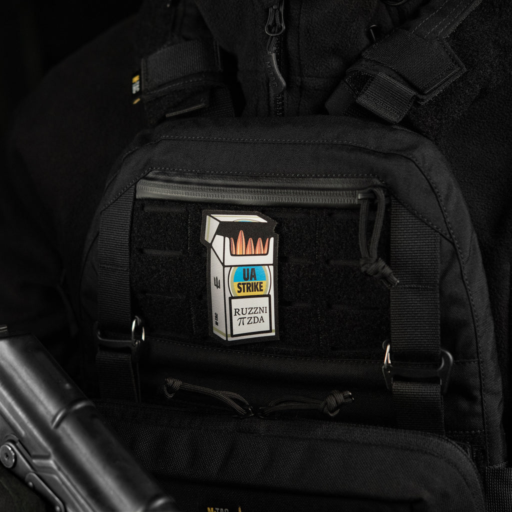 M-Tac нашивка UA STRIKE Black