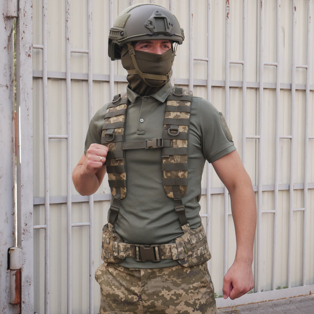 Ремінно-плечова система (РПС) піксель Kiborg R-1 GEN.2 (S)