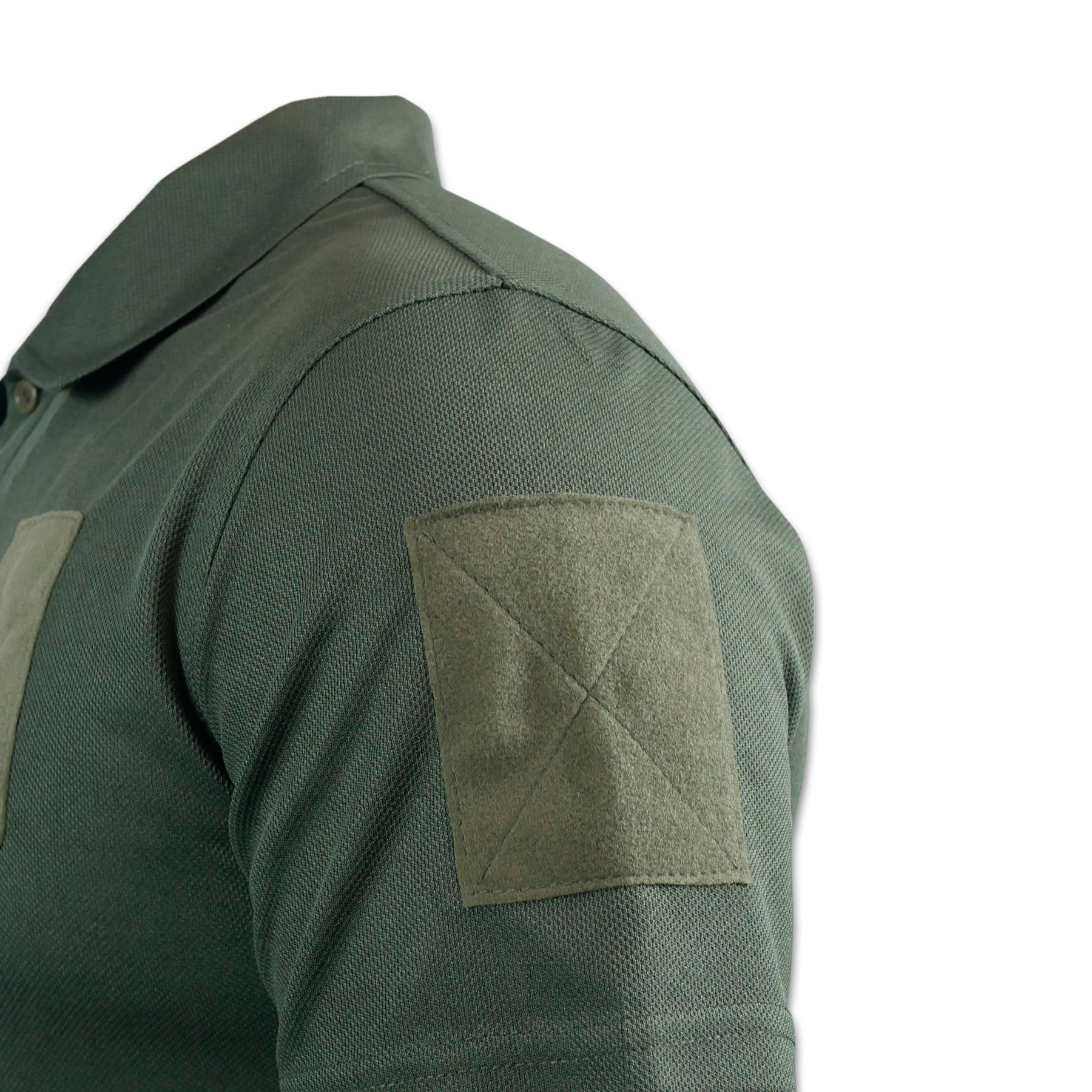 Тактична футболка поло олива Military (44р)