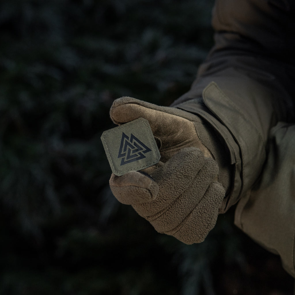M-Tac нашивка Валькнут Laser Cut Ranger Green/Black