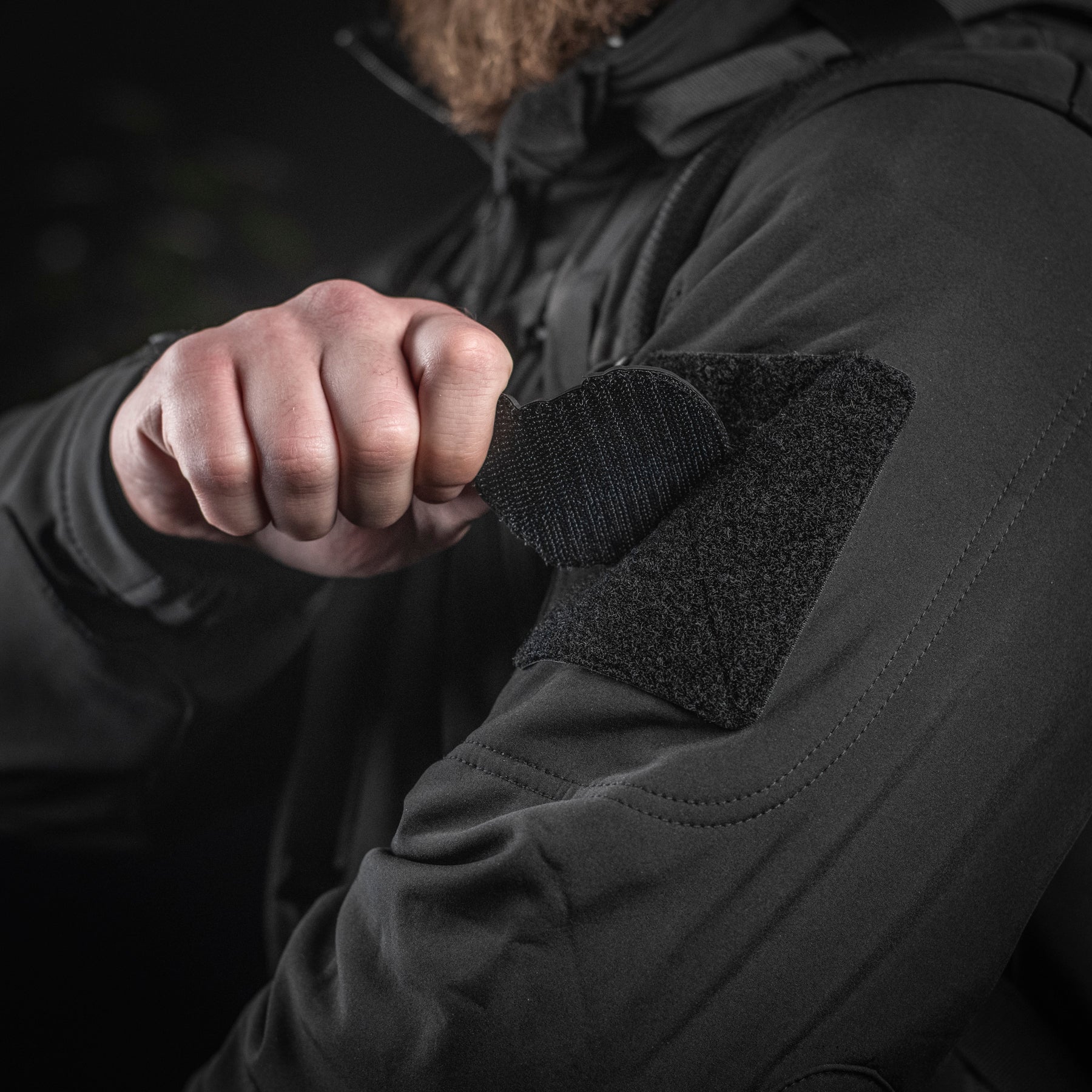 M-Tac нашивка Operator 3D PVC Black