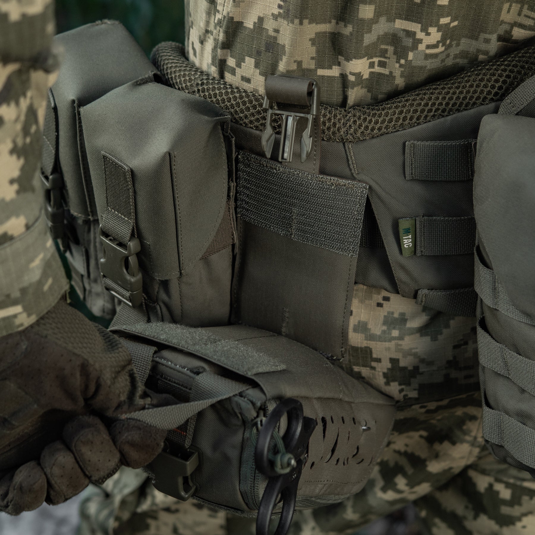 M-Tac підсумок медичний Elite Rip Off Gen.II Ranger Green
