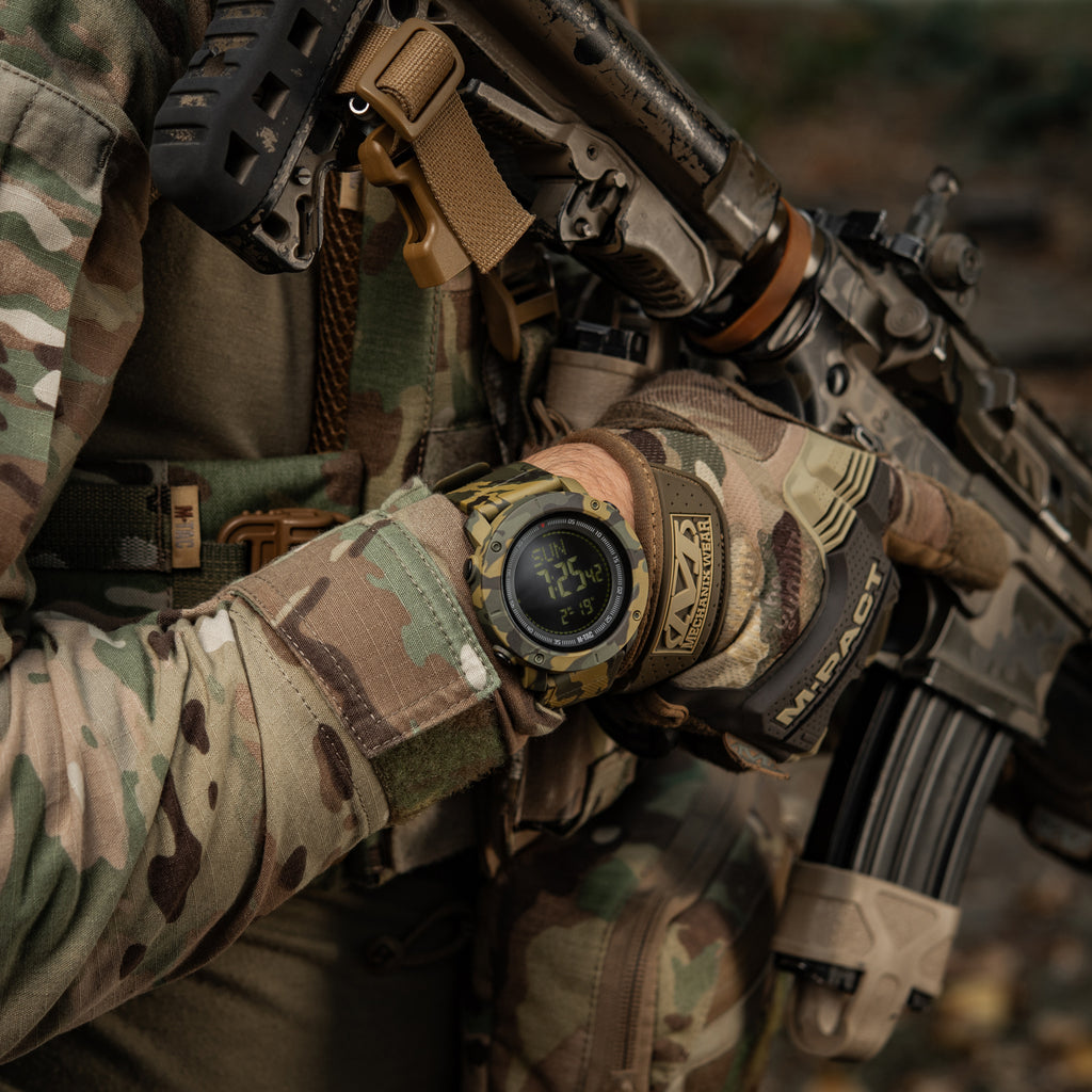 M-Tac годинник тактичний з компасом 2095 Camo