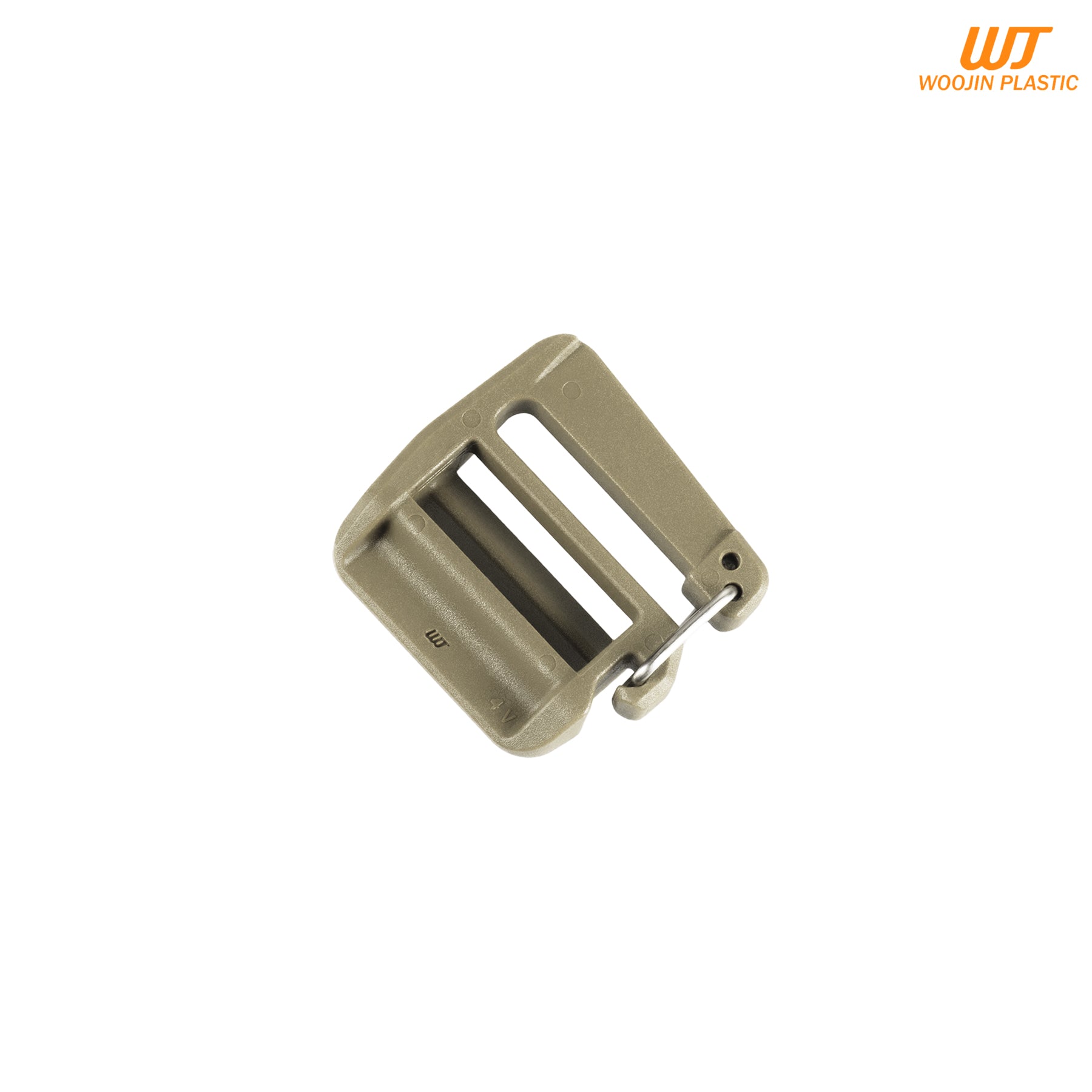 Woojin Plastic регулятор ременя з замком Gate Keeper Lock 25mm HD Tan Right