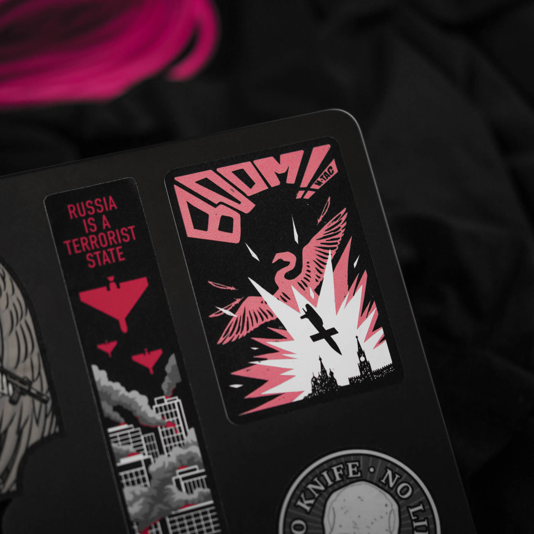 M-Tac наклейка Boom!! Фламінго Pink