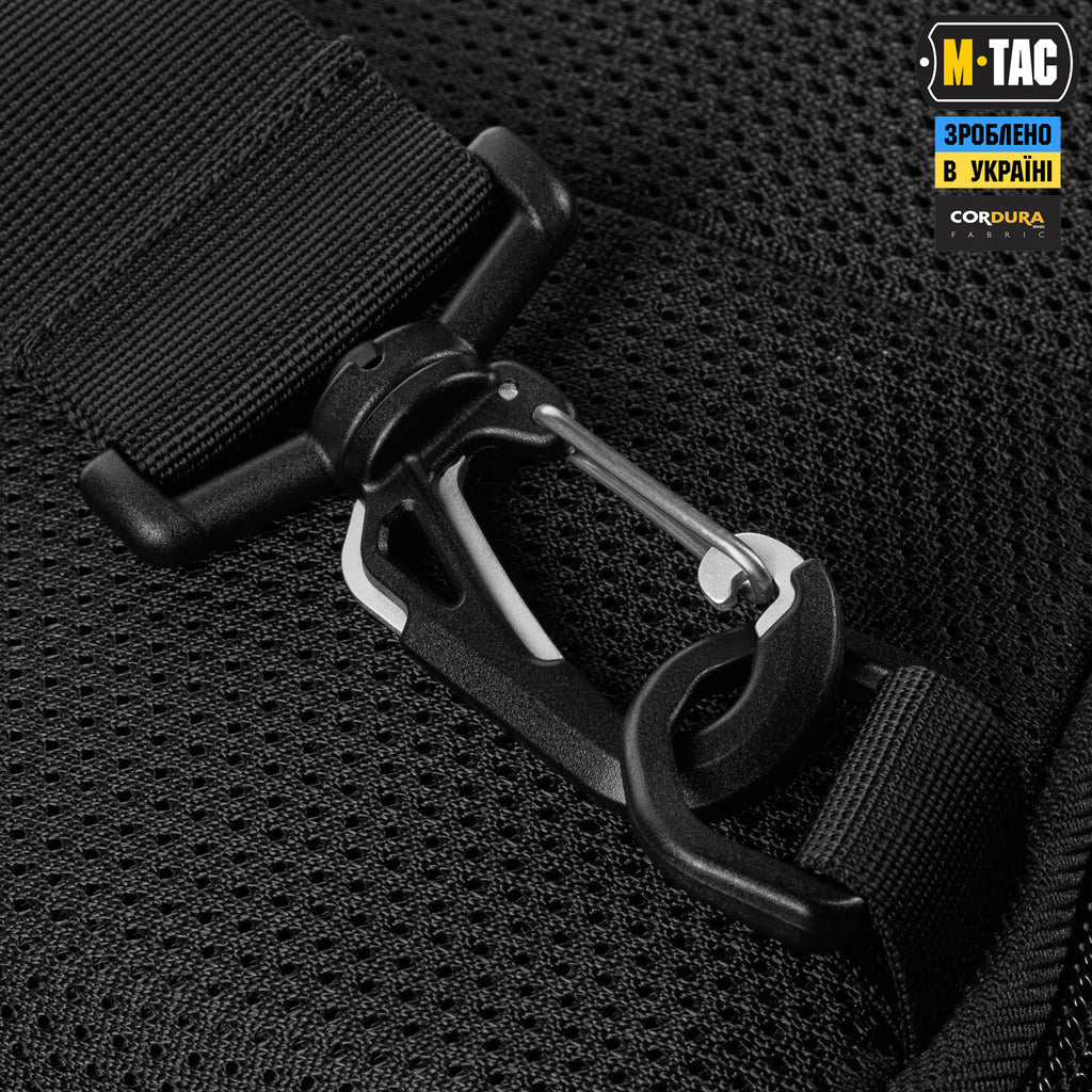 M-Tac сумка Admin Bag Large Elite з липучкою Black