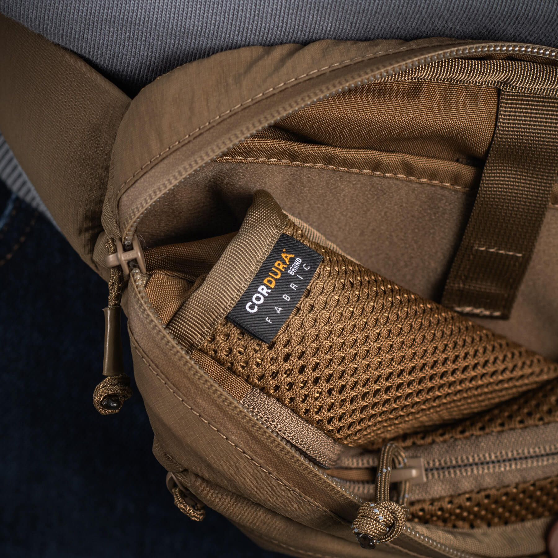 M-Tac сумка City Waist Bag з липучкою Lite-C Elite Coyote