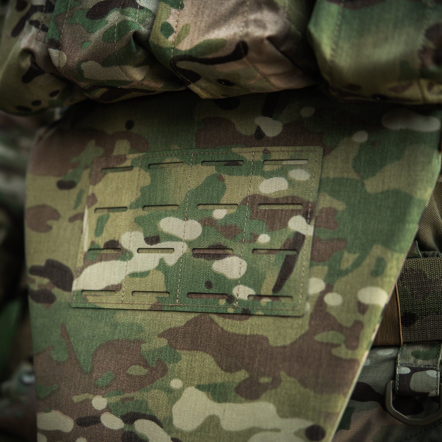 M-Tac фартух протиуламковий з балістичним пакетом 1 клас (BRONYX) Laser Cut Multicam