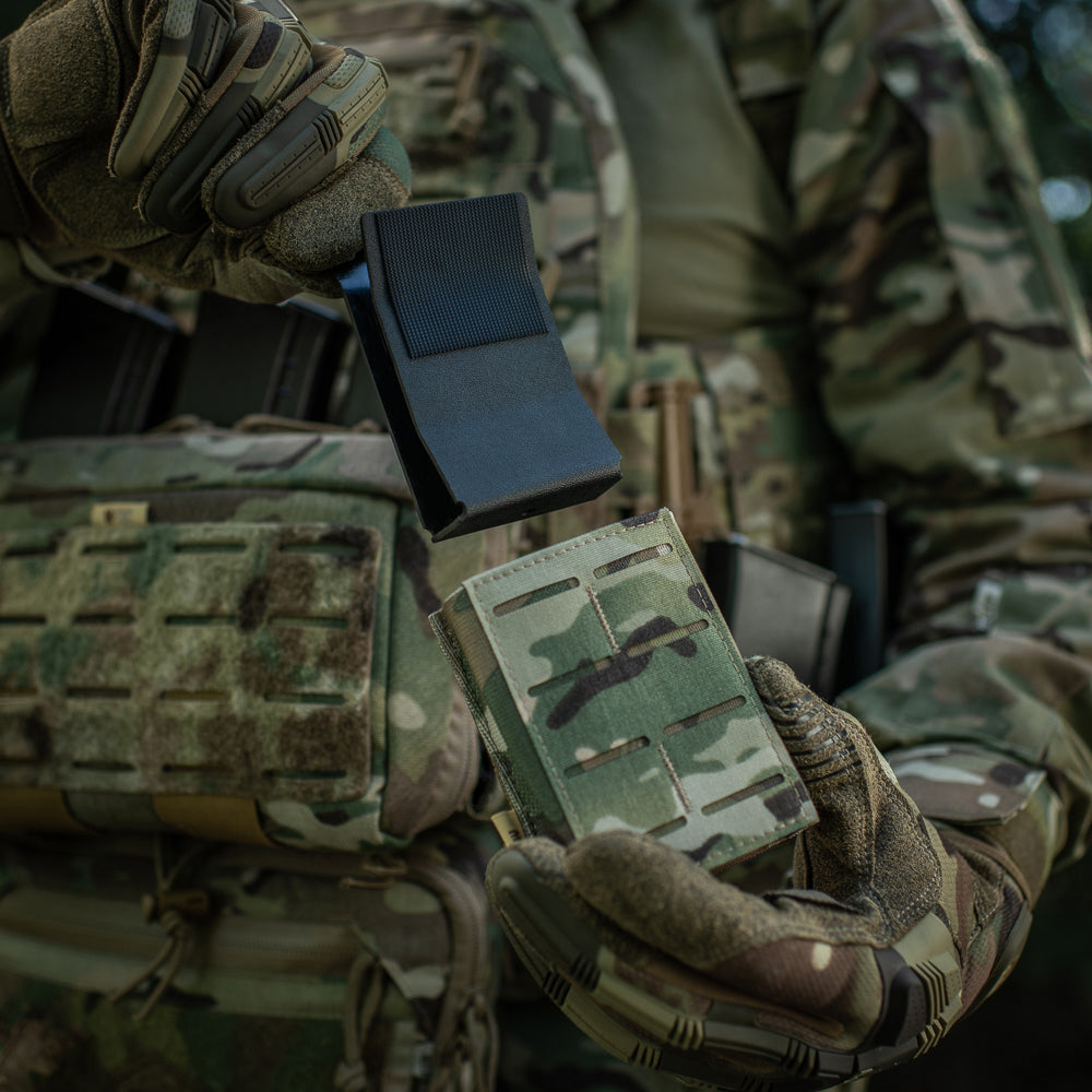 M-Tac підсумок для магазина на гумці (10 см) Laser Cut Multicam