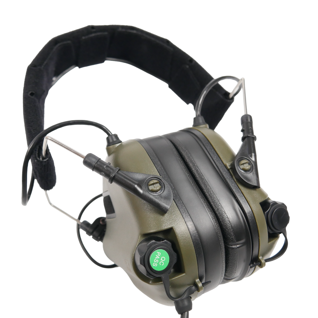 Навушники EARMOR M32 Олива з універсальним кріпленням