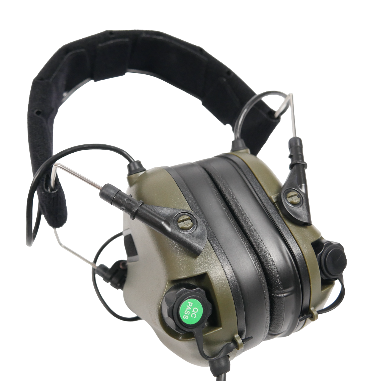 Навушники EARMOR M32 Олива з універсальним кріпленням