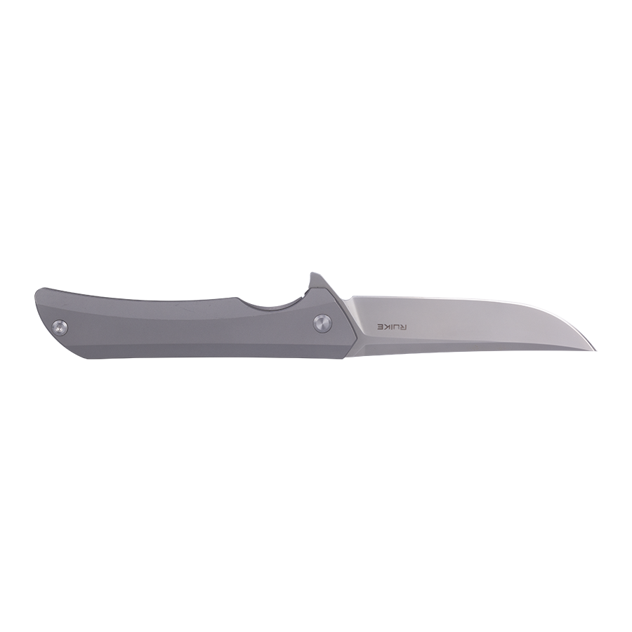 Ніж складаний туристичний Ruike M121-TZ, (9.2 см) S35VN / TC4 (титан) сірий