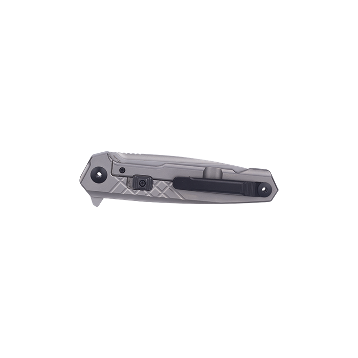 Ніж складаний туристичний Ruike M875-TZ, (8.9 см) N690Co / TC4 (титан) сірий