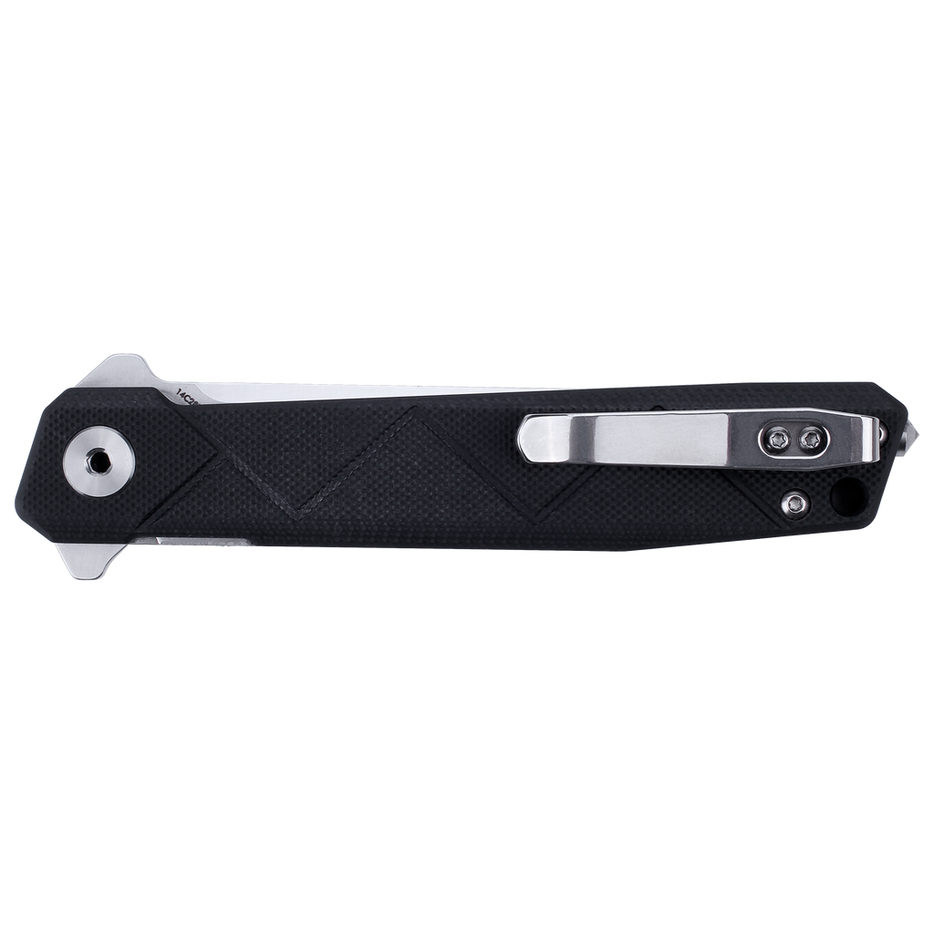 Ніж складаний туристичний Ruike P127-B, (9.1 см) 14C28N / G10 + steel 420 чорний