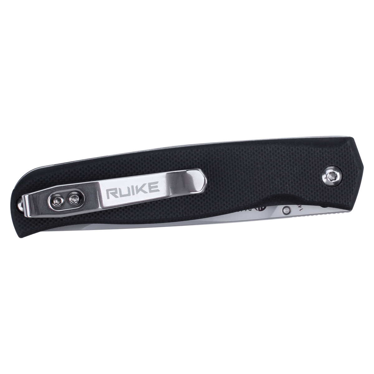 Ніж складаний кишеньковий Ruike P661-B, (7.4 см) 14C28N / G10 чорний
