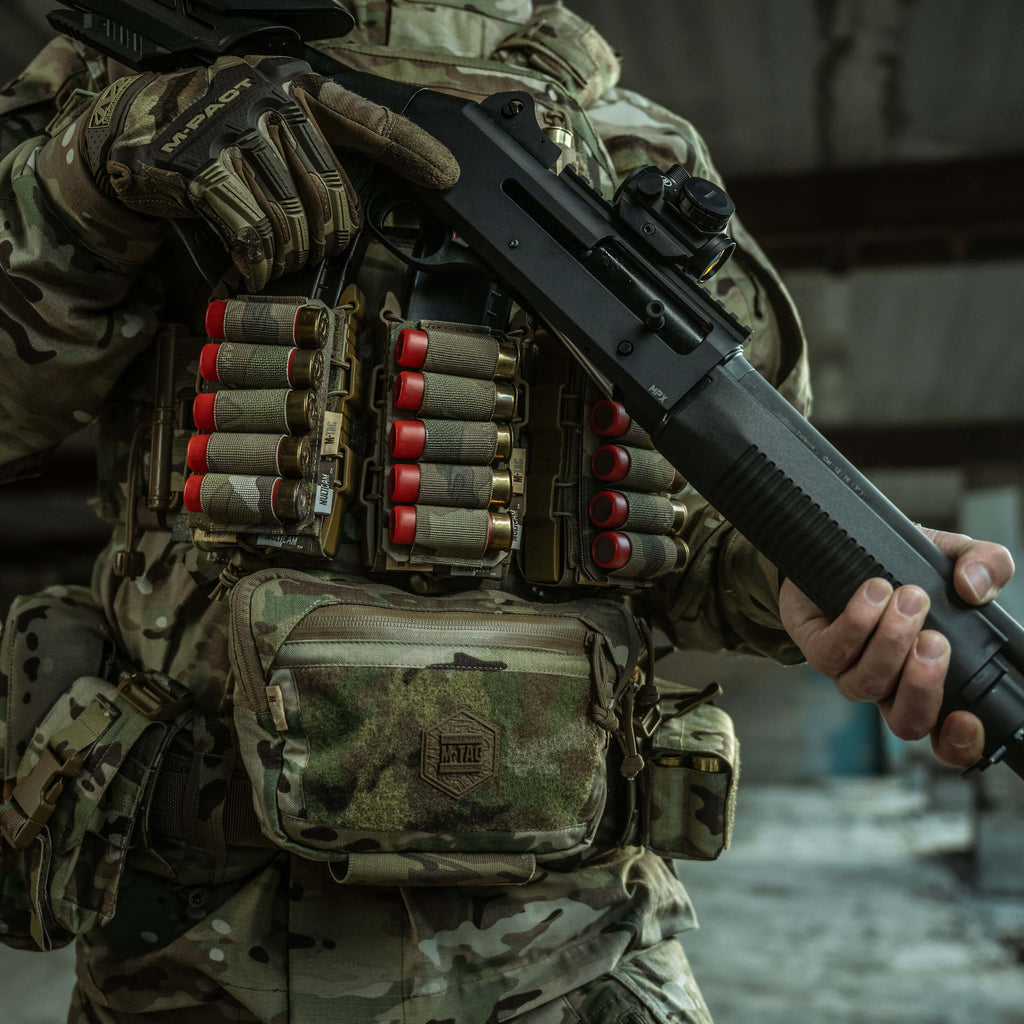 M-Tac Патронташ на липучці для набоїв 12 калібру Multicam