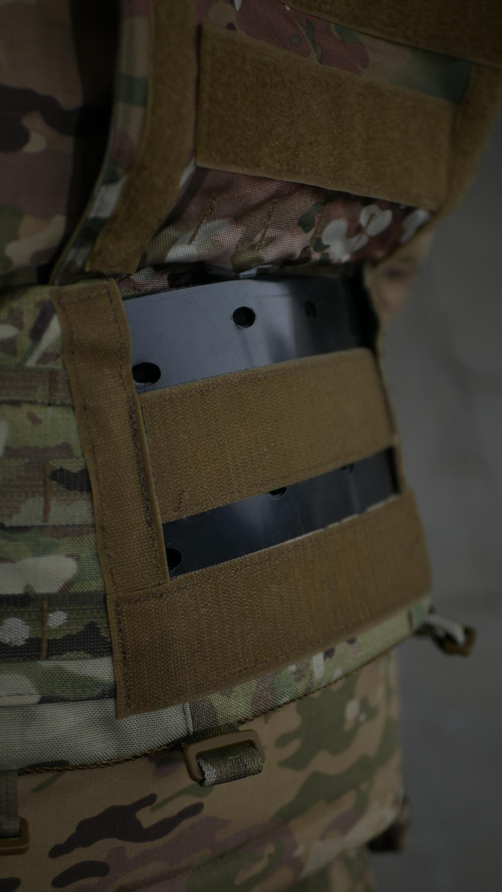 Пояс РПС Militex R-3 GEN.2 Мультикам з балістичним захистом 1 класу