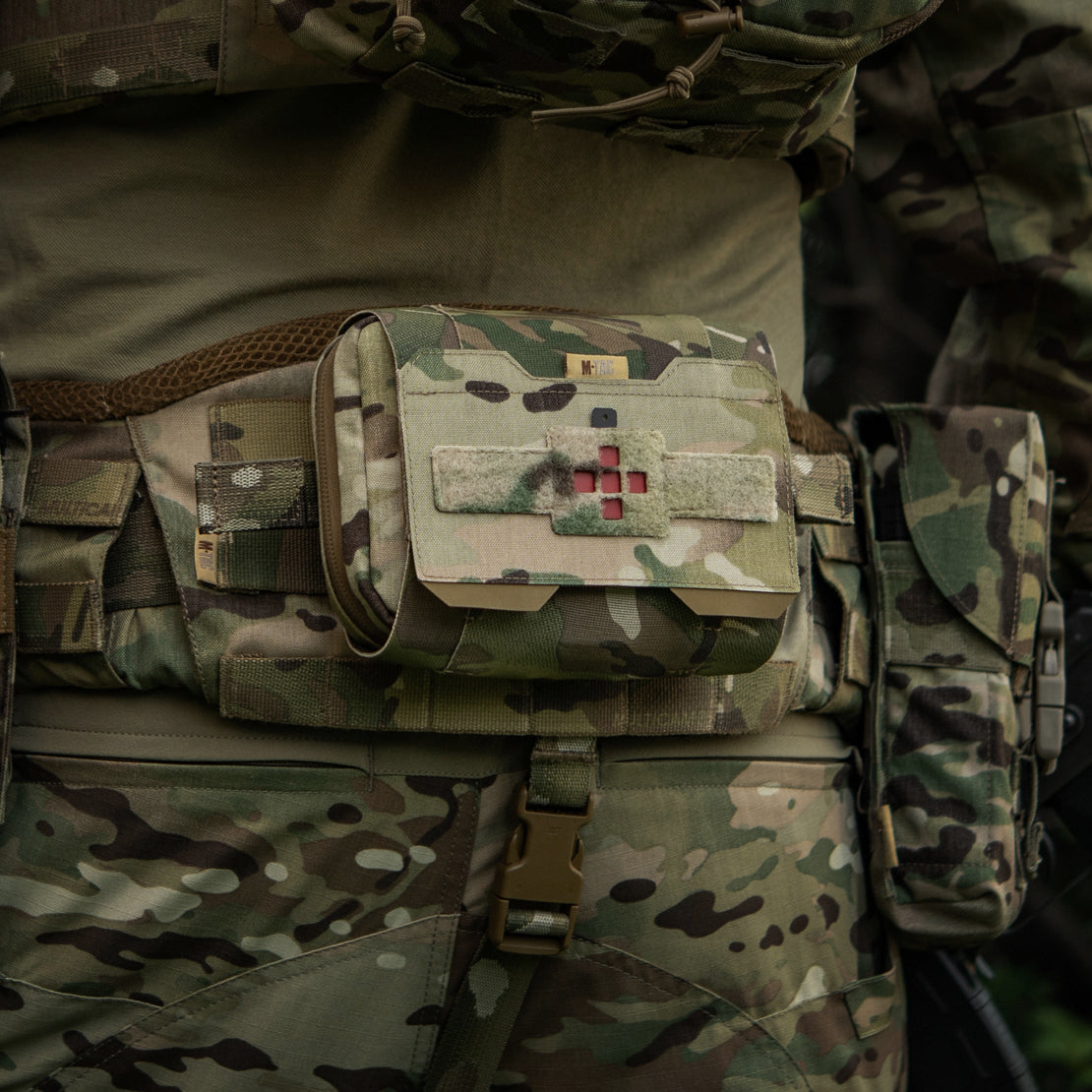 M-Tac підсумок медичний горизонтальний Large Elite Multicam