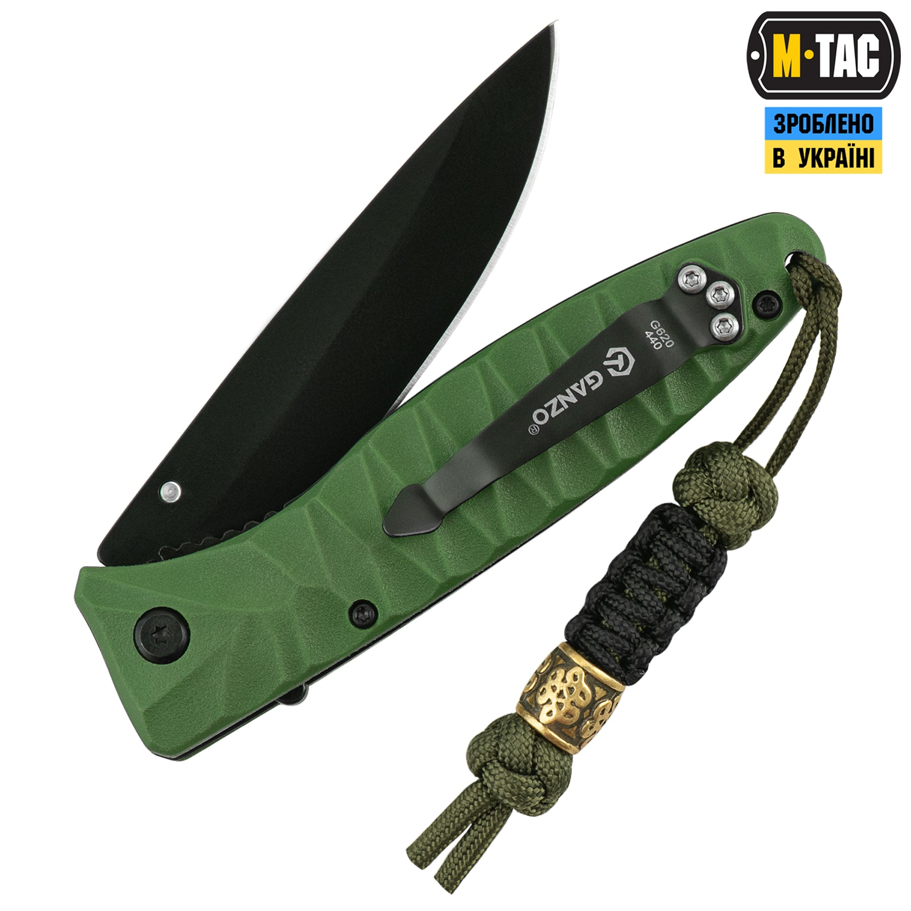 M-Tac темляк Scandinavian Small китайський вузел Olive