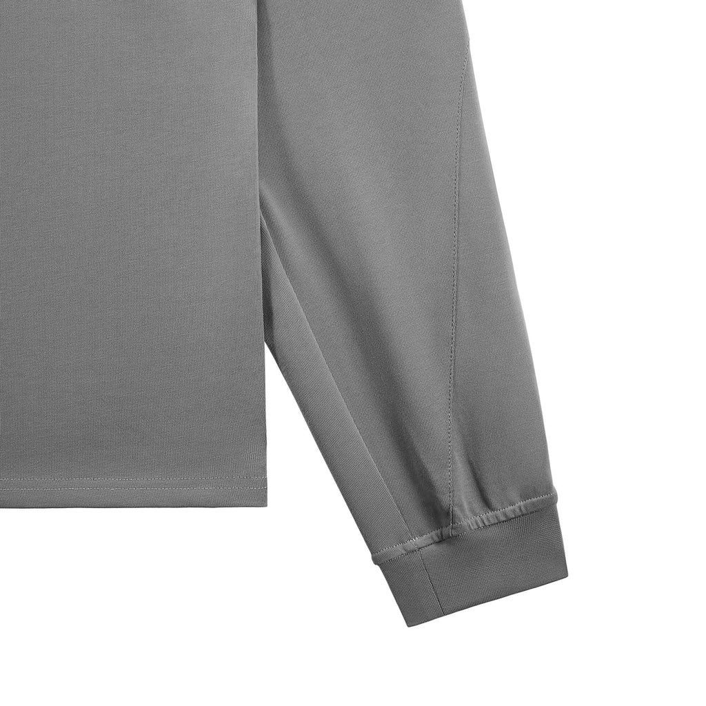 Phantom Project/M-Tac футболка Long Zipper combo Cotton Nylon Light Grey