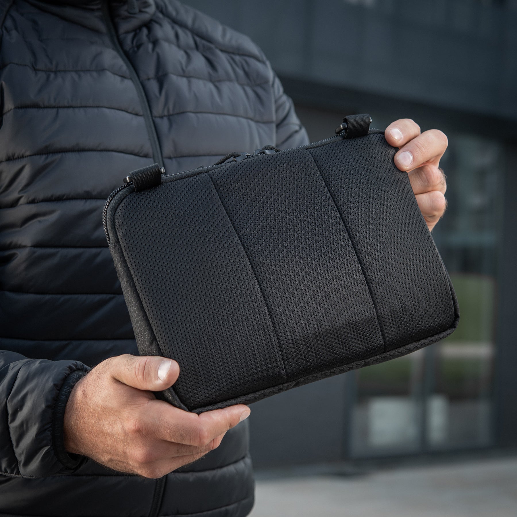 M-Tac сумка Admin Bag Medium Elite з липучкою Hex Black