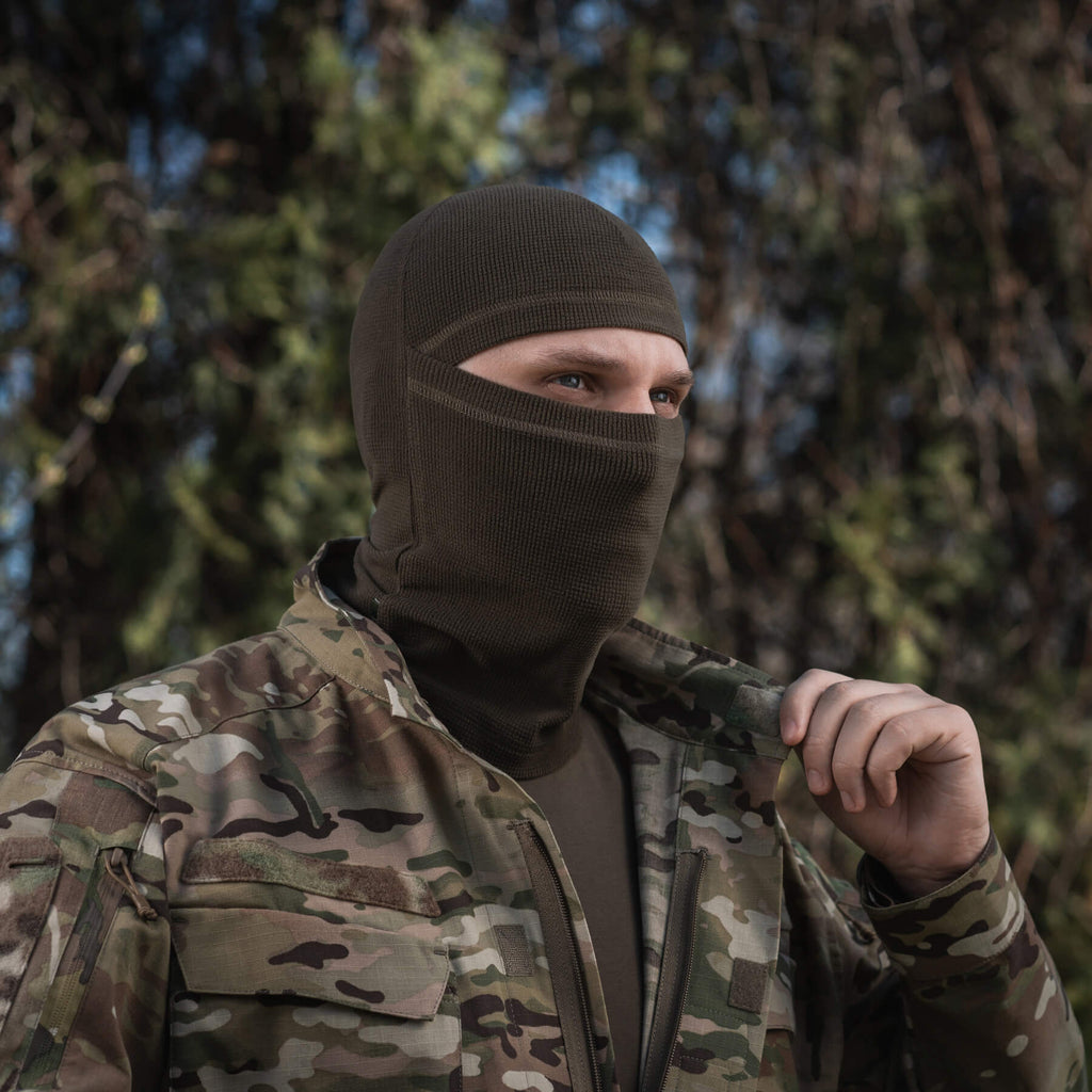 M-Tac балаклава-ніндзя Basic мікрофліс ріп-стоп Dark Olive