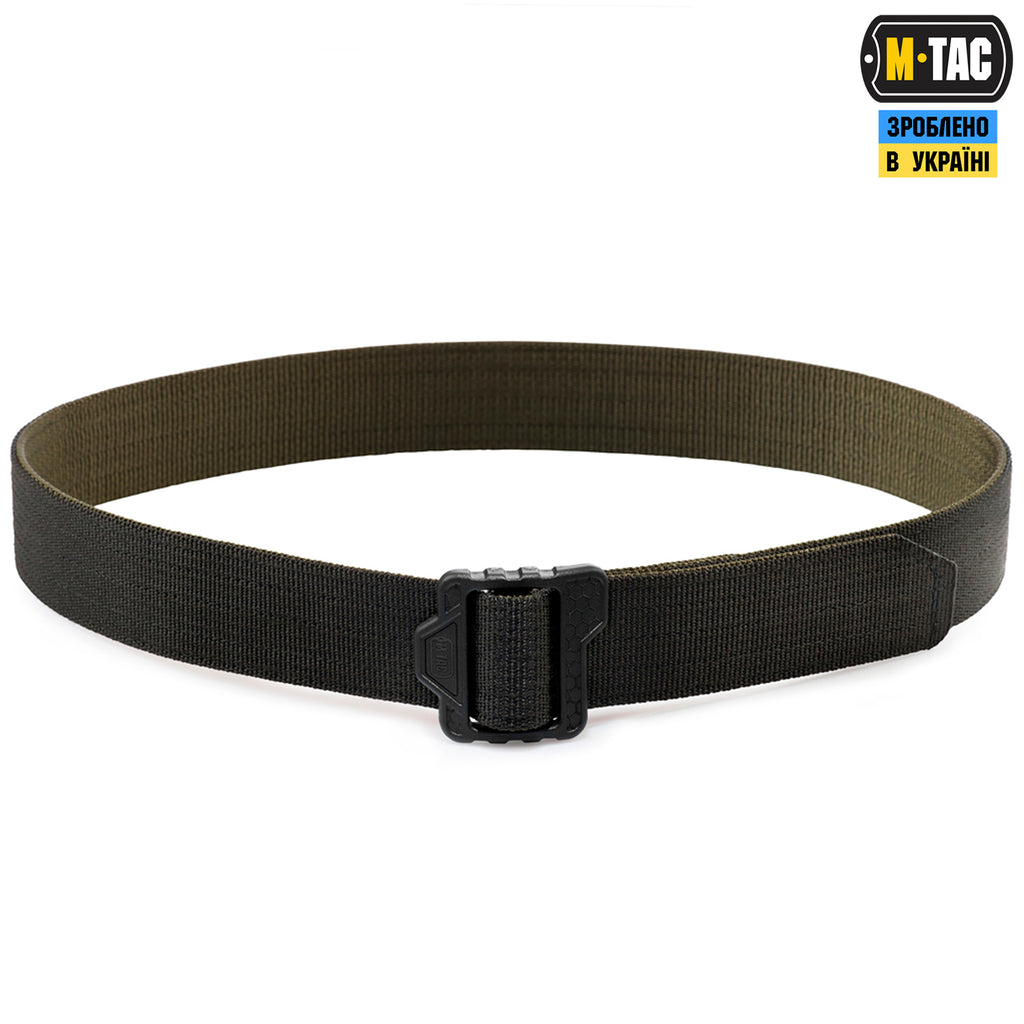M-Tac ремінь Double Duty Tactical Belt Hex Olive/Black