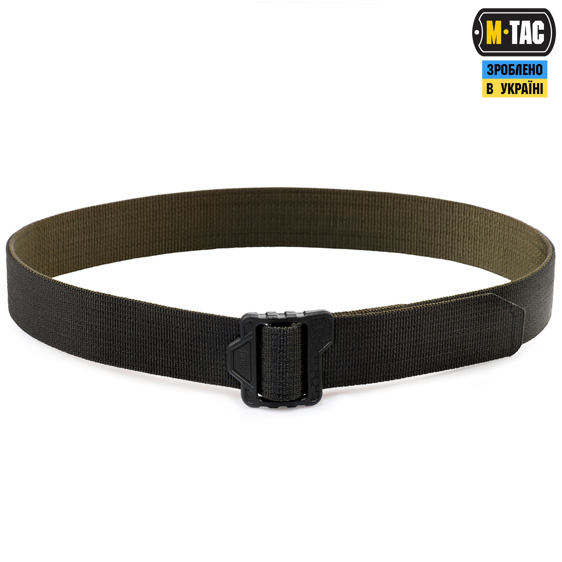 M-Tac ремінь Double Duty Tactical Belt Hex Olive/Black
