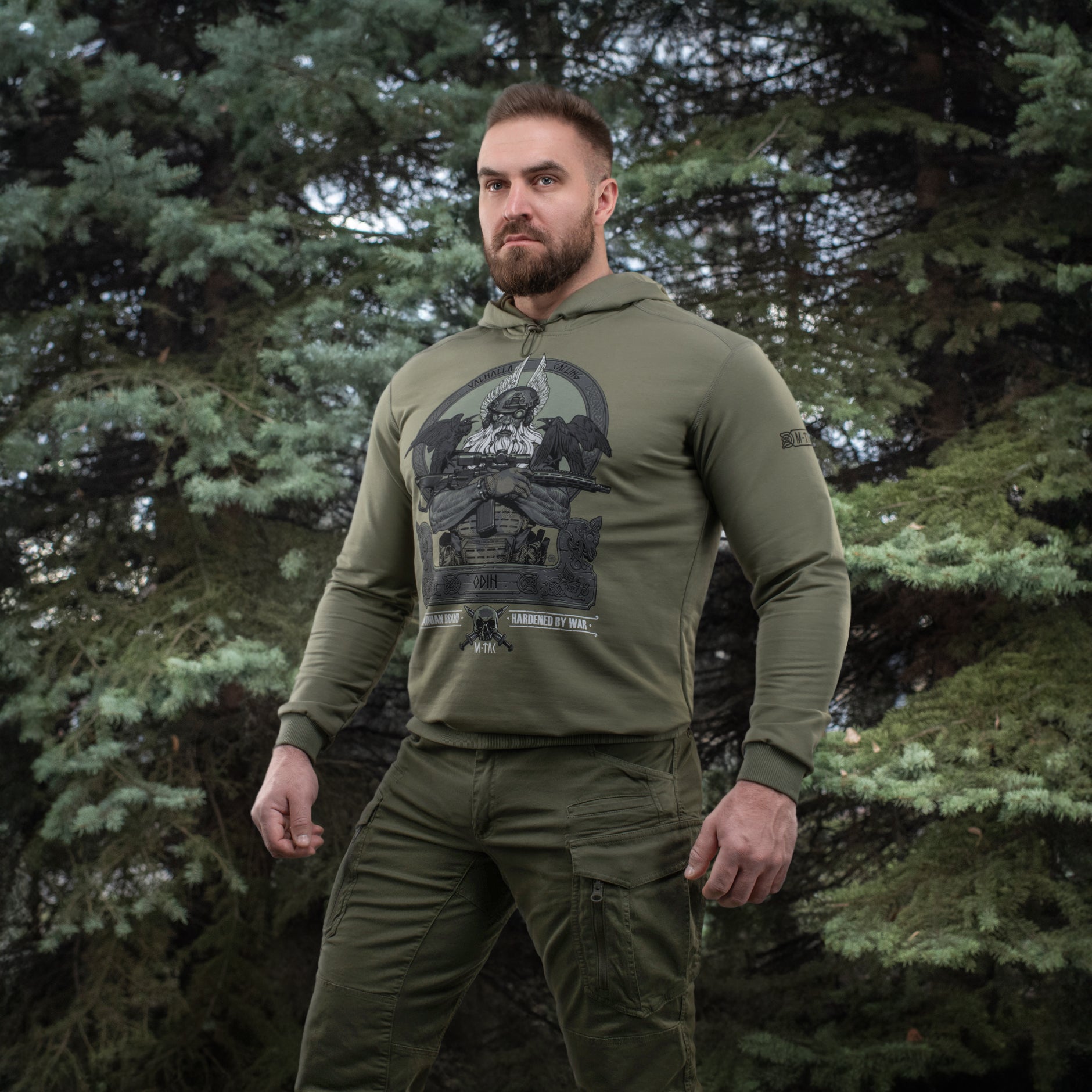 M-Tac кофта Hoodie Odin Light Olive