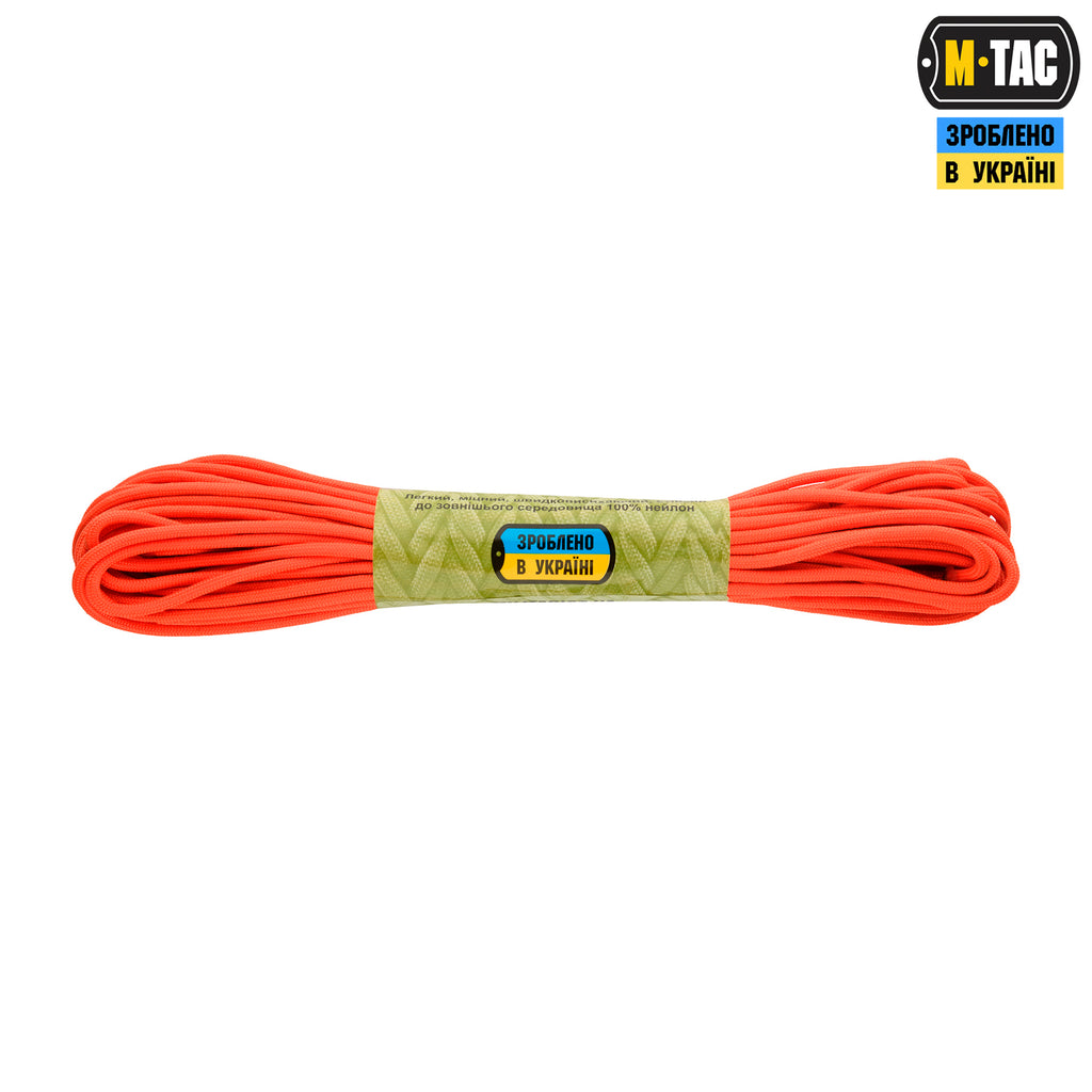 M-Tac паракорд Survival Safety Orange 15м