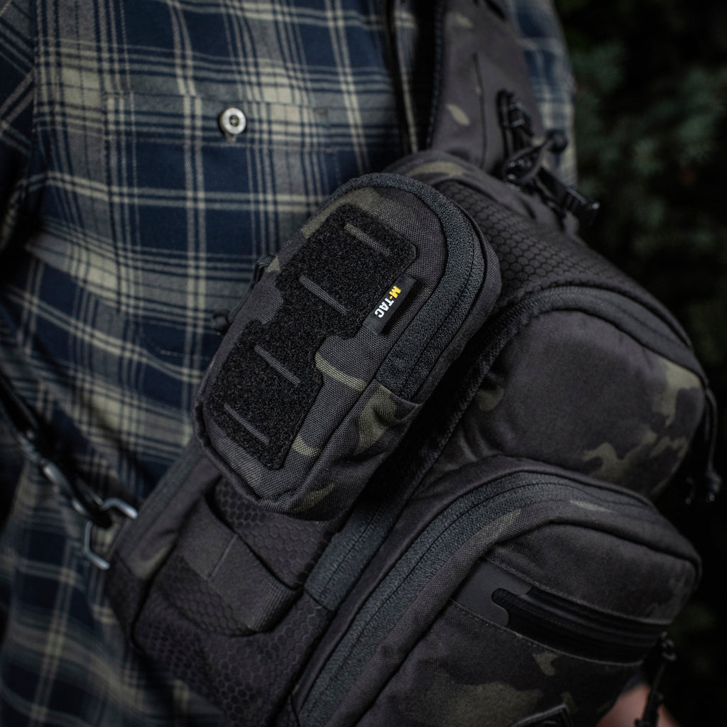 M-Tac підсумок утилітарний плечовий Elite Gen.II Multicam Black