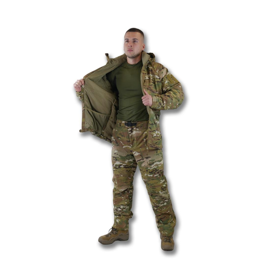 Зимовий комлект костюма мультикам (куртка+штани) LVL 7