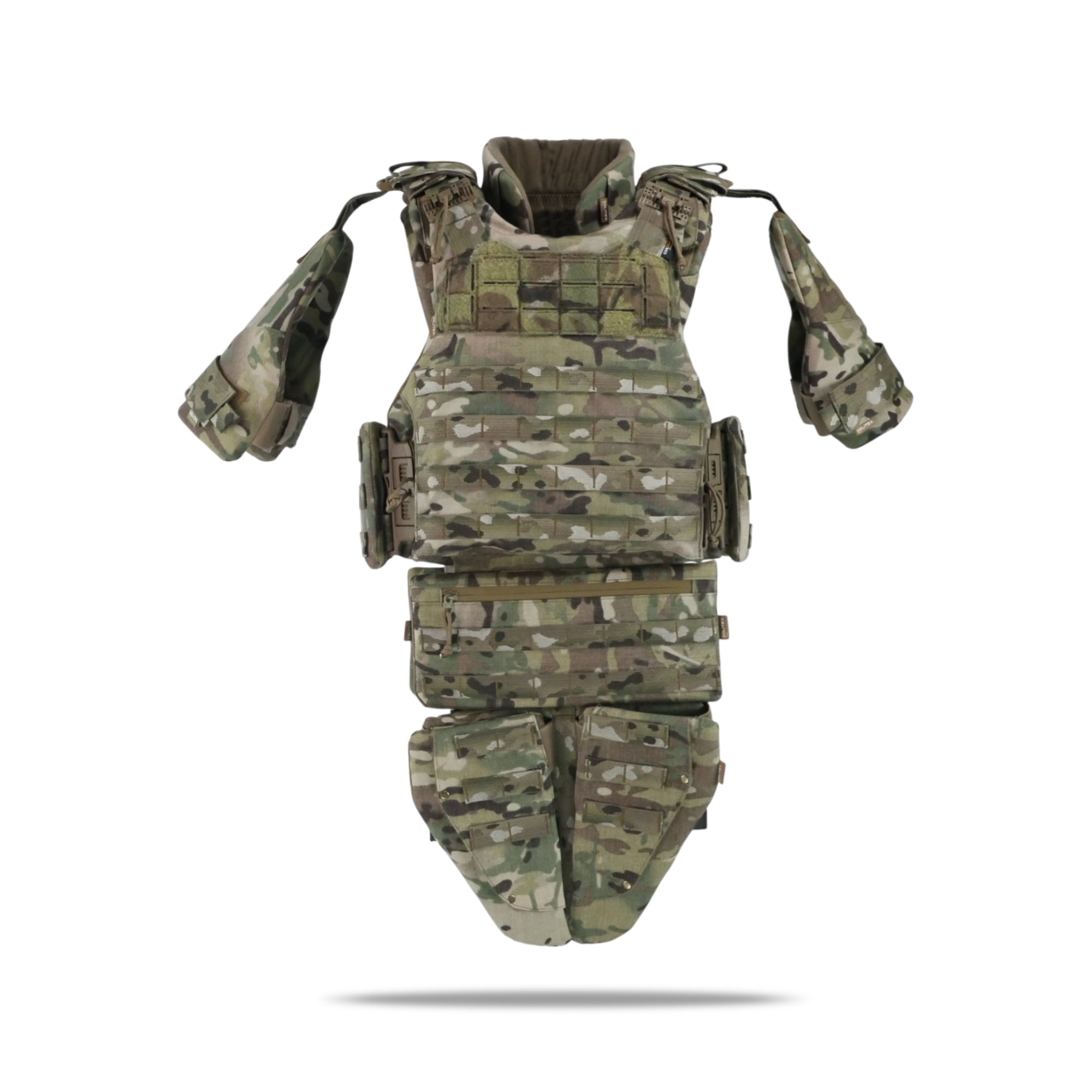 Бронежилет Militex Modular X-1 з балістичним пакетом (1 клас) | Multicam | Cordura USA | Розмір L