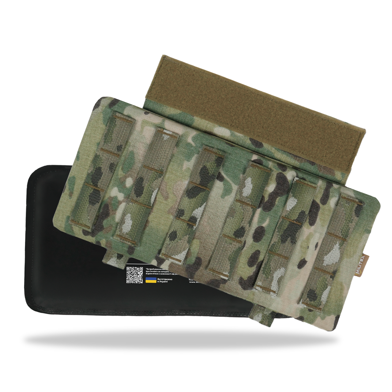 Захист попереку Gen.2 з балістичним захистом 2 класу Militex Cordura original USA Мультикам