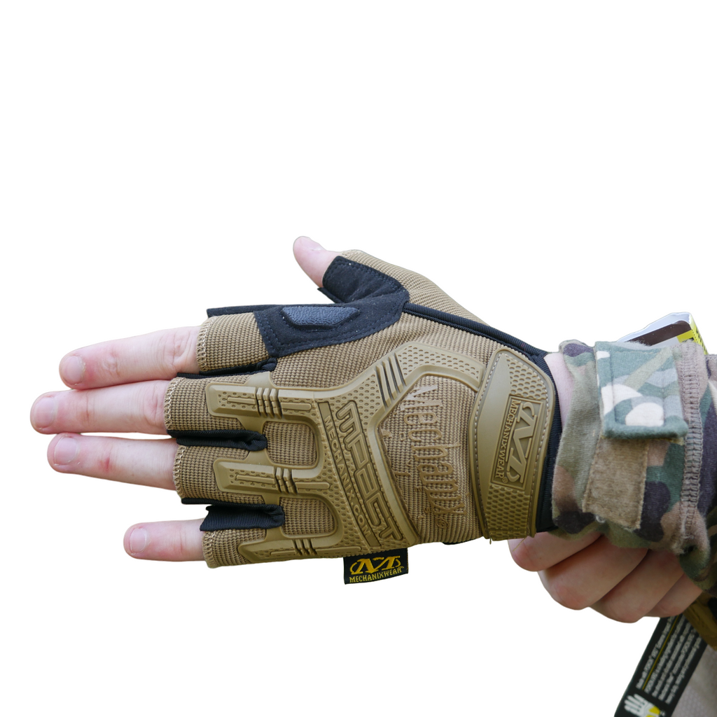 Безпалі рукавиці койот Mechanix MXK-2