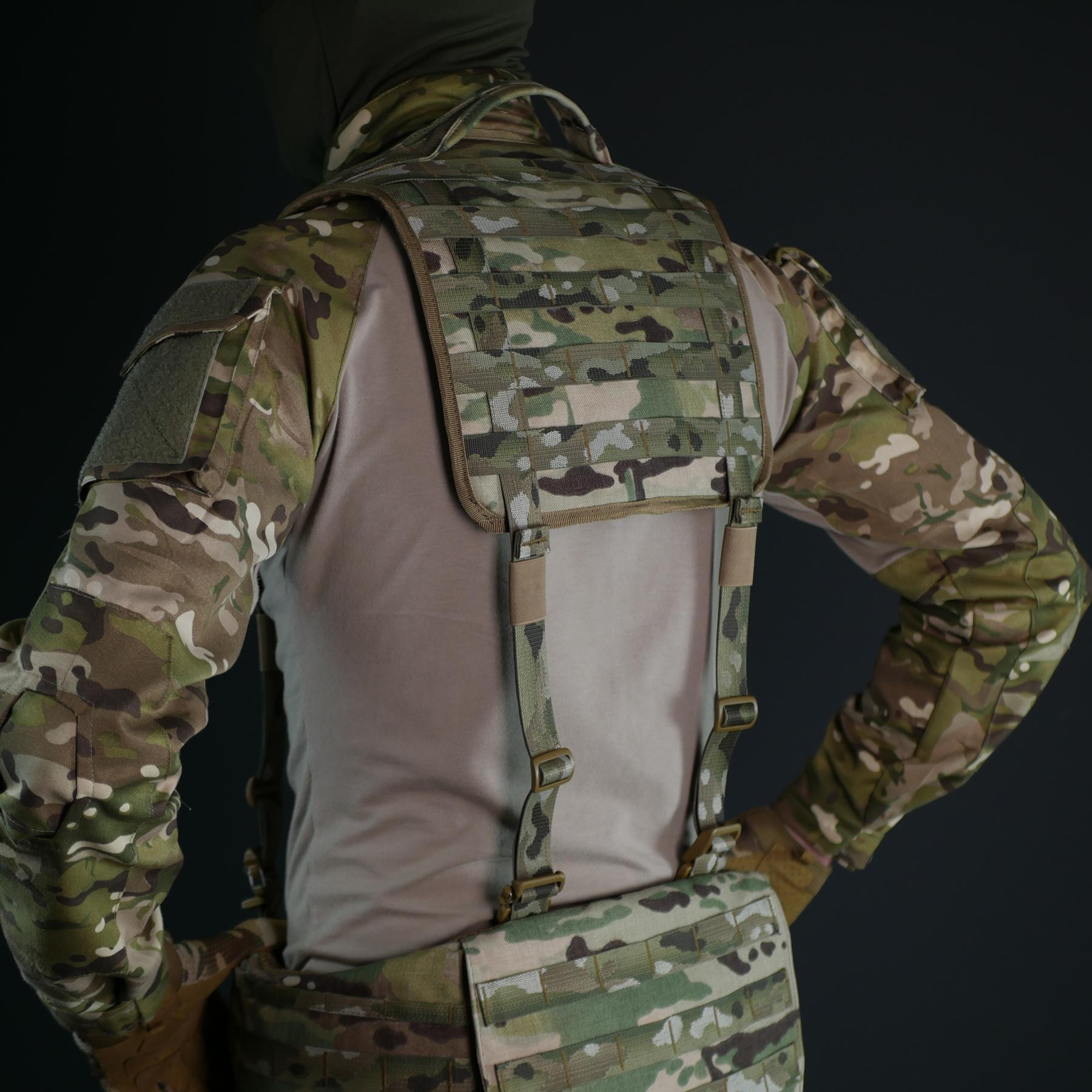 Лямки для ремінно-плечової системи (РПС) Militex | Cordura 1000D | мультикам