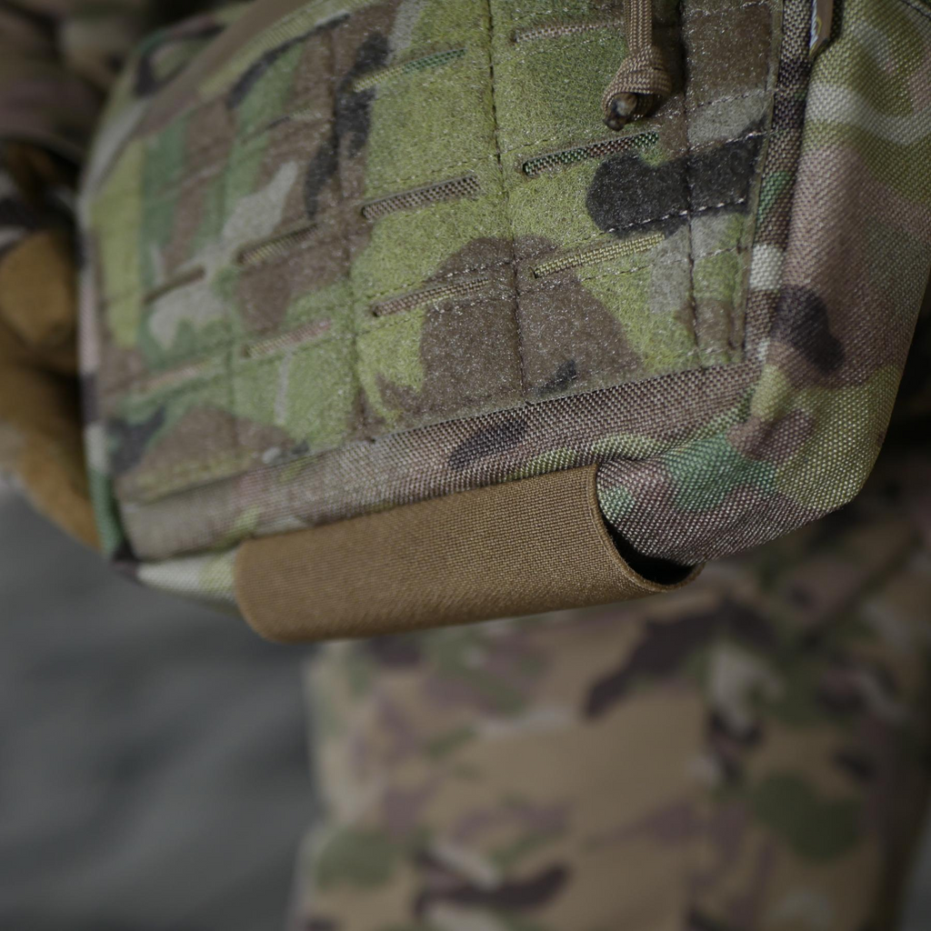 Сумка-напашник M Militex Cordura original USA Мультикам з NIR-просоченням